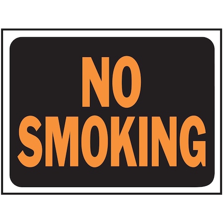 Hy-Ko No Smoking Sign 8.5" x 12.5", 10PK A03013